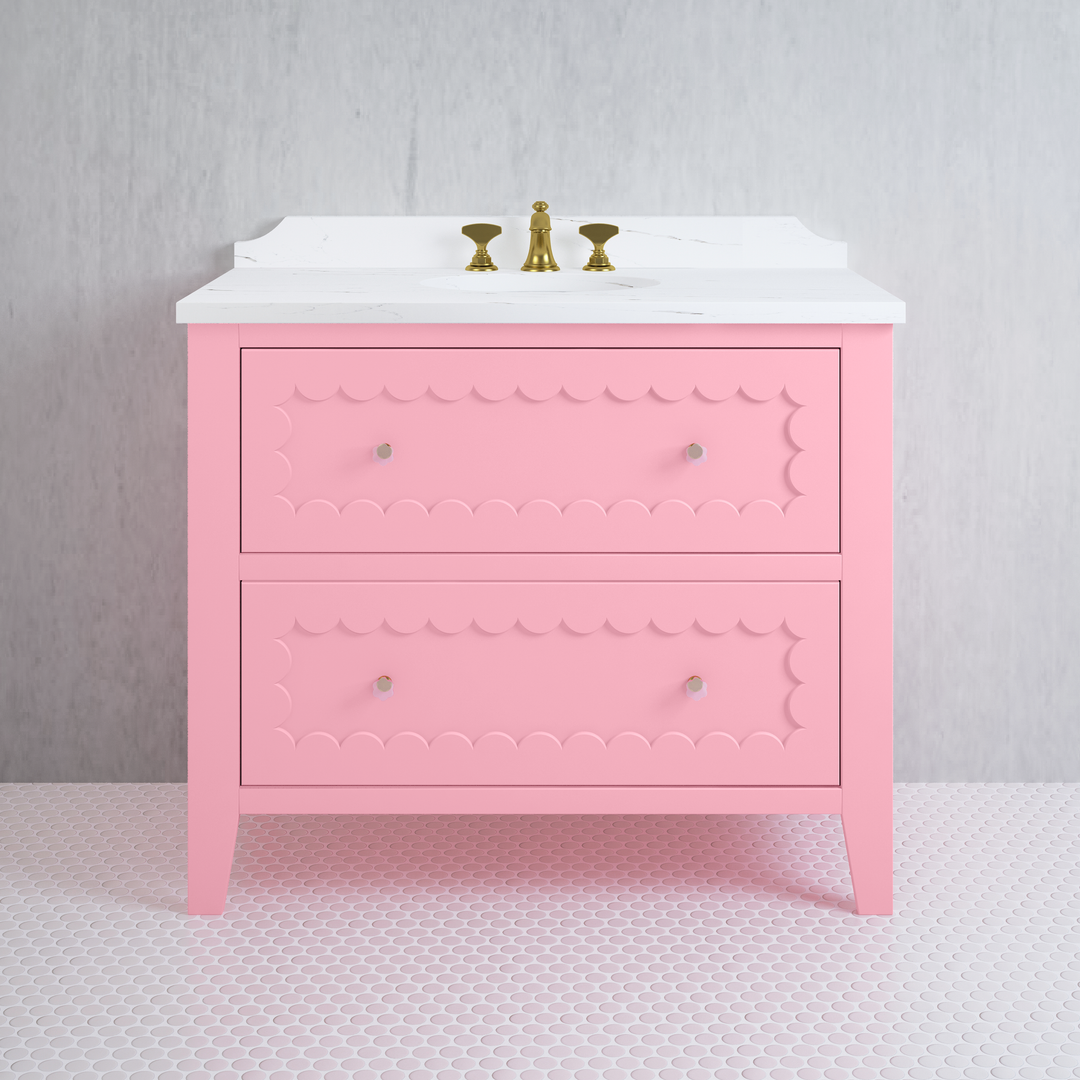 Scallop Vanity