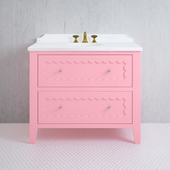 Scallop Vanity
